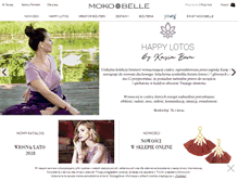 Tablet Screenshot of mokobelle.pl