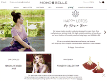 Tablet Screenshot of mokobelle.com